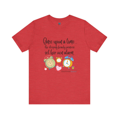 Sleeping Beauty's Alarm Haiku - Short Sleeve T-Shirt