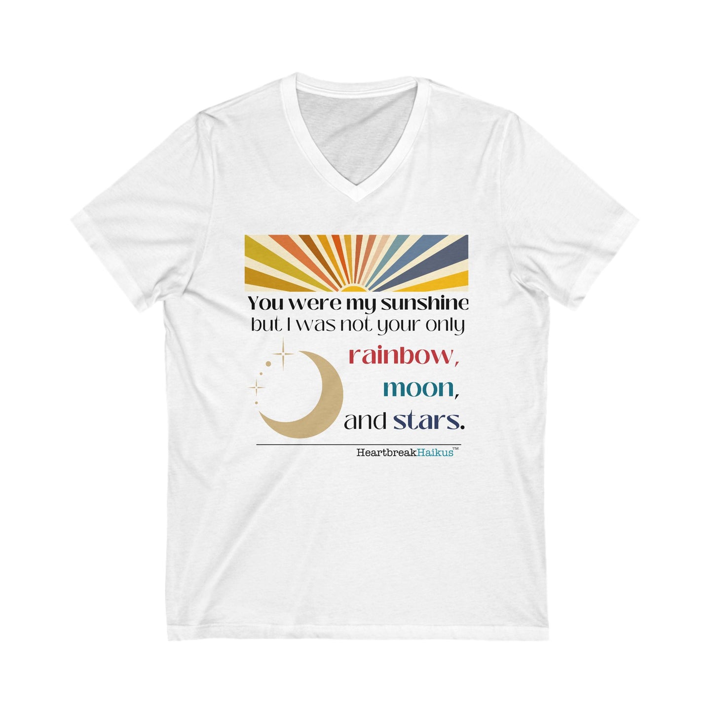 This T-shirt features a sentimental design with the themes of heartbreak, divorce, and healing, making it a perfect choice for someone going through a tough time. The lightweight fabric and stylish silhouette of this v-neck tee make it versatile for any s