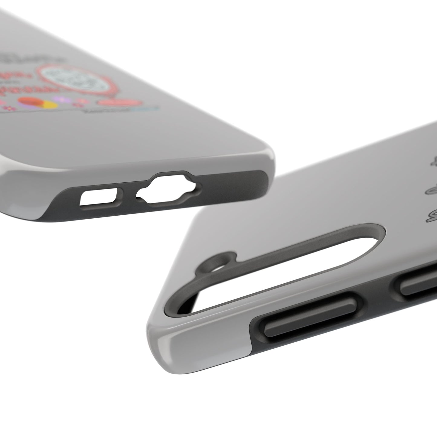 Harbinger of Happiness Tough Phone Cases (light grey)