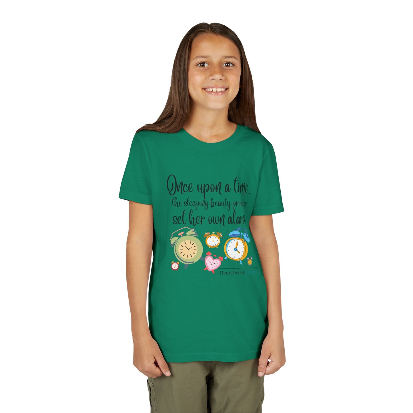 Sleeping Beauty's Alarm Haiku - Youth Short Sleeve Tee
