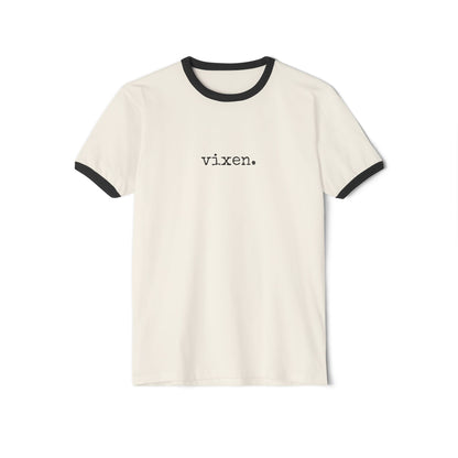 Vixen. University Ringer Tee - (The One Word Collection)