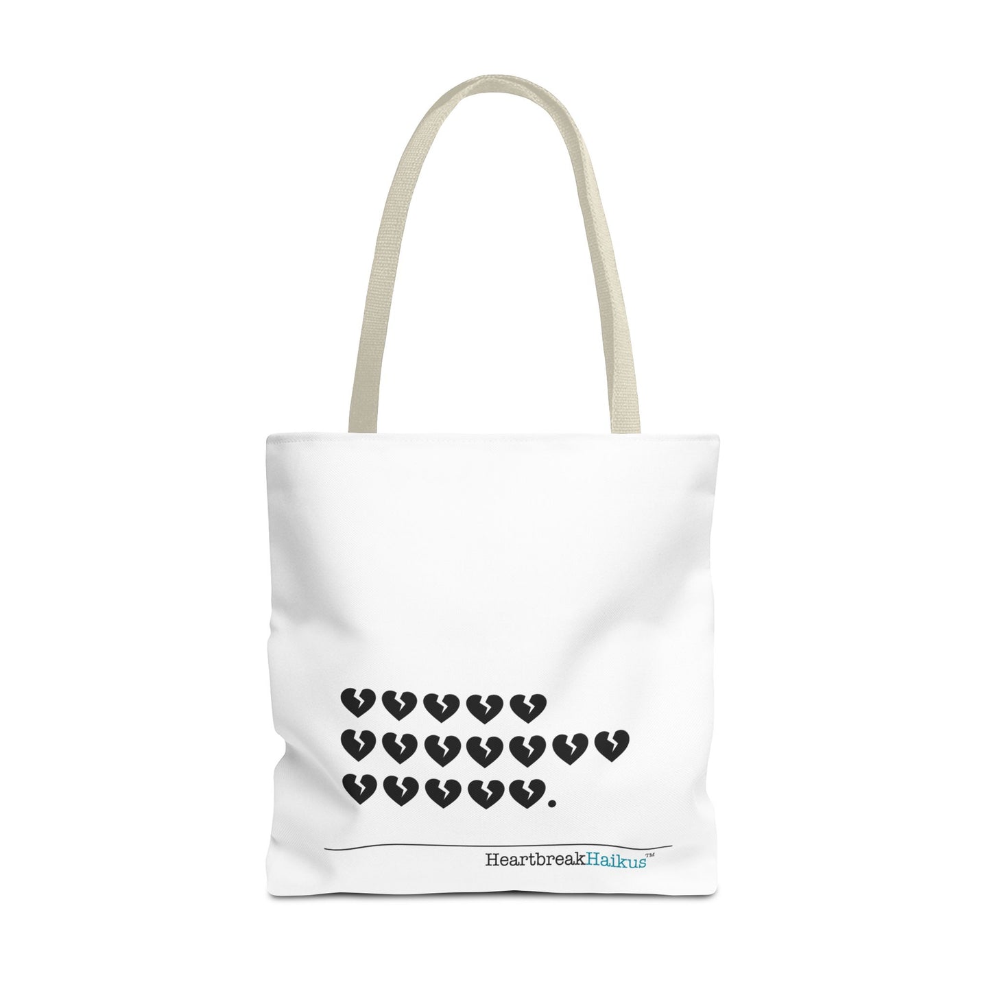"Hieroglyph Heartbreak Haiku" Tote Bag