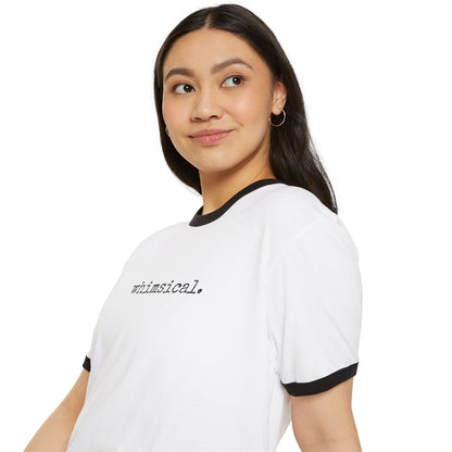 Whimsical. University Ringer Tee - (The One Word Collection)