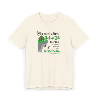 Jack and Jill Divorced Haiku - Lightweight Jersey T-Shirt