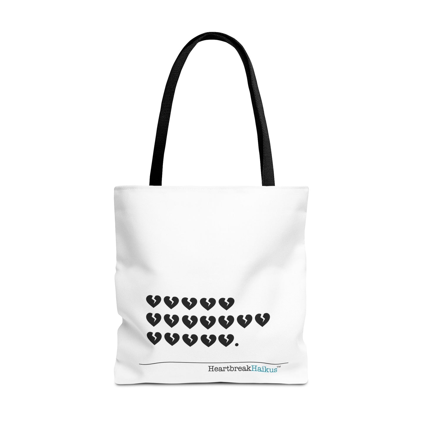 "Hieroglyph Heartbreak Haiku" Tote Bag