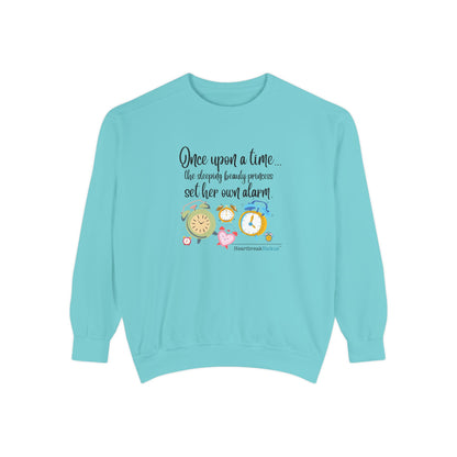 Luxurious comfort and style are what this unisex, garment-dyed sweatshirt is all about. It's made with 80% ring-spun cotton and 20% polyester and the fabric is 3-end garment-dyed, ring-spun, color-blast fleece with a 100% cotton face. Each sweatshirt come