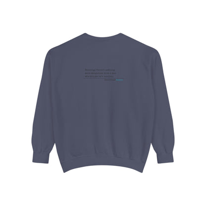 Warning: Dangerous Special Man Haiku - Unisex Garment-Dyed Sweatshirt
