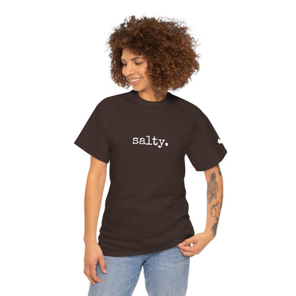 Salty. Graphic Tee — Minimalist T-Shirt (The One Word Collection)