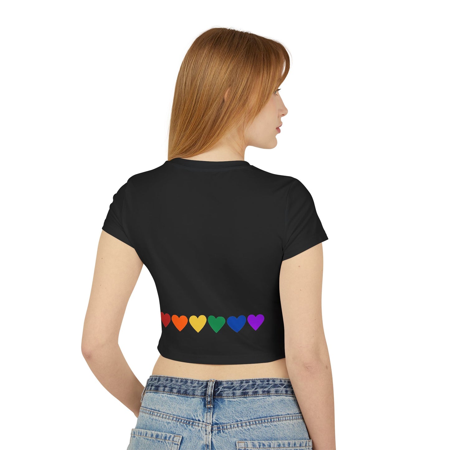 Rainbow Hearts - Baby Tee (Rainbow Hearts Collection)