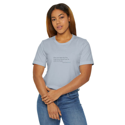 Safer as Pluto Haiku - Unisex Jersey T-Shirt  (lightweight)