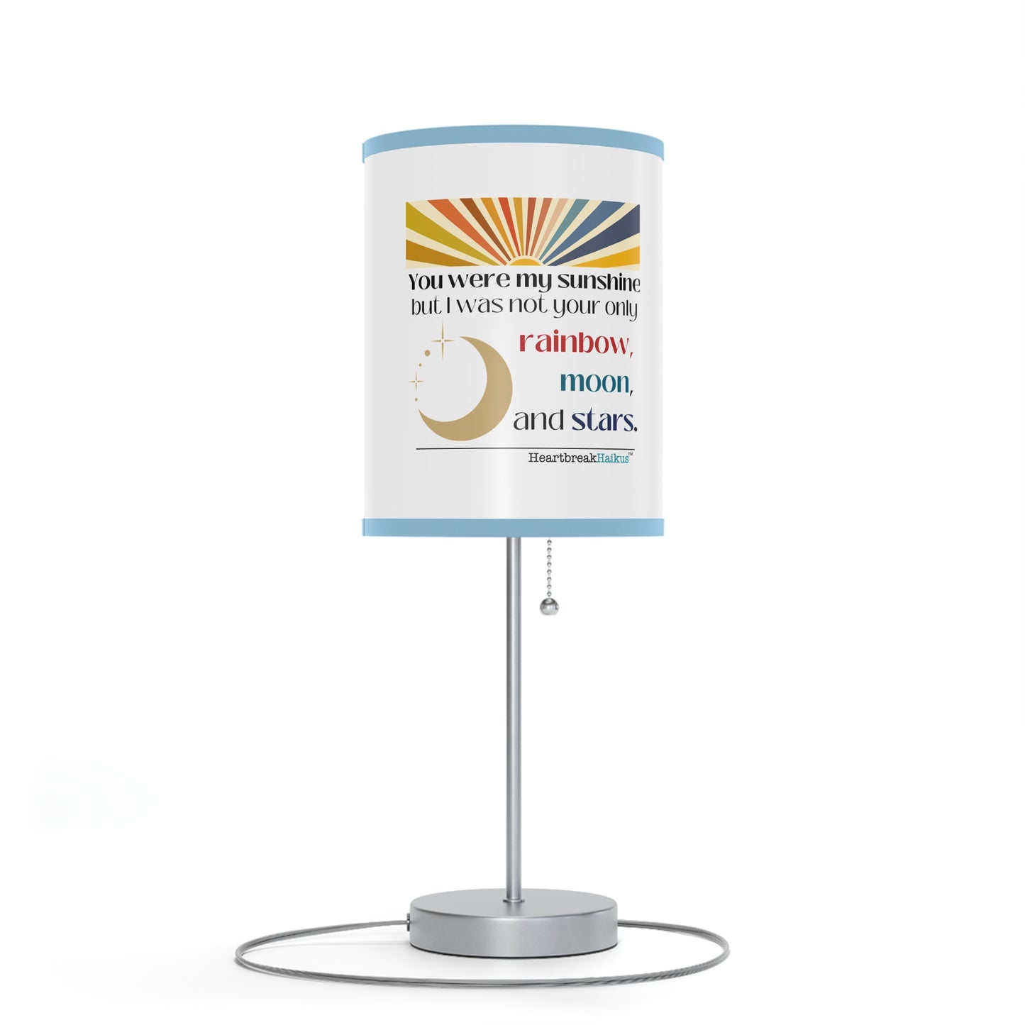 You Were My Sunshine Haiku - Modern Table Lamp