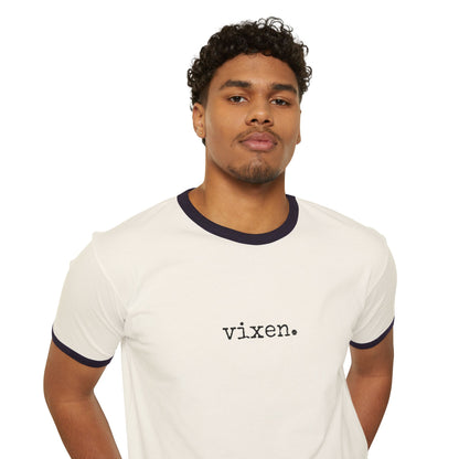 Vixen. University Ringer Tee - (The One Word Collection)