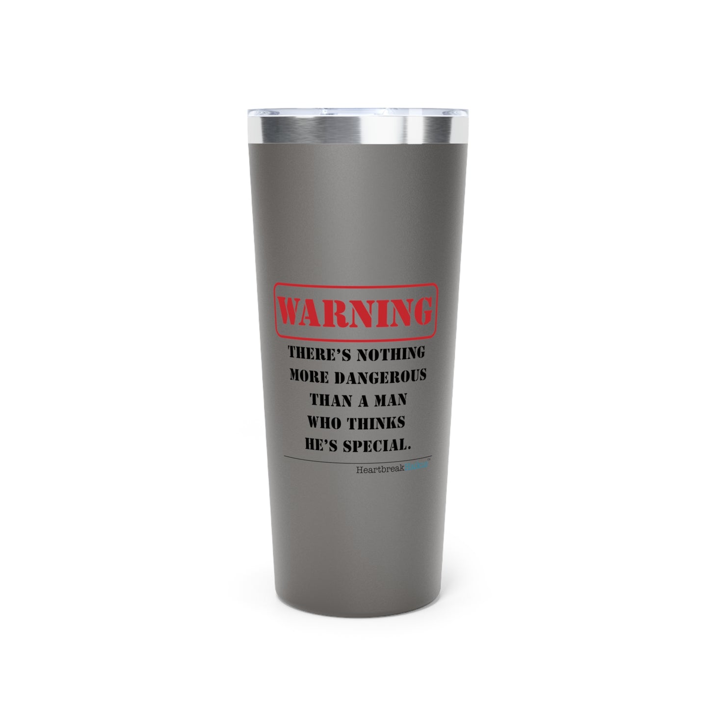 Warning: Toxic Special Man Haiku - 22oz copper-insulated travel tumbler