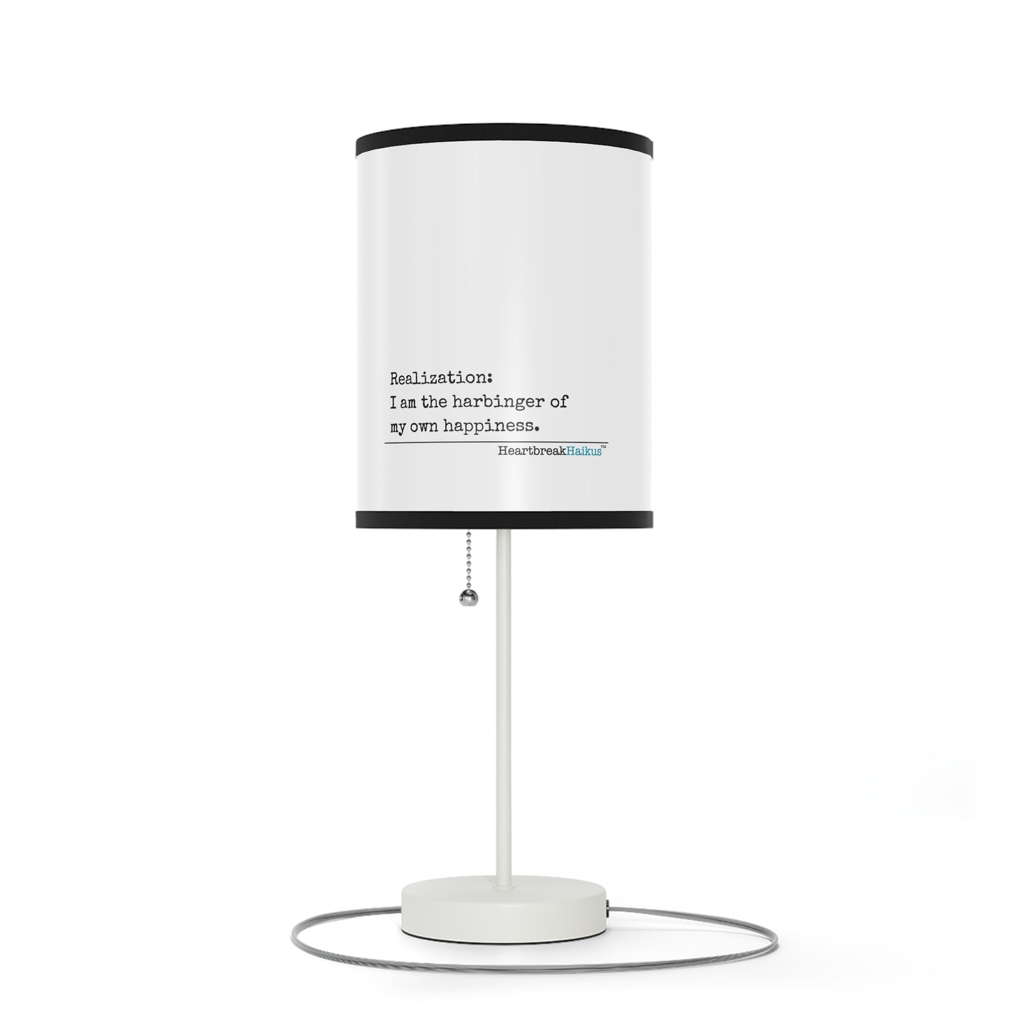 Harbinger of Happiness Haiku - Modern Table Lamp