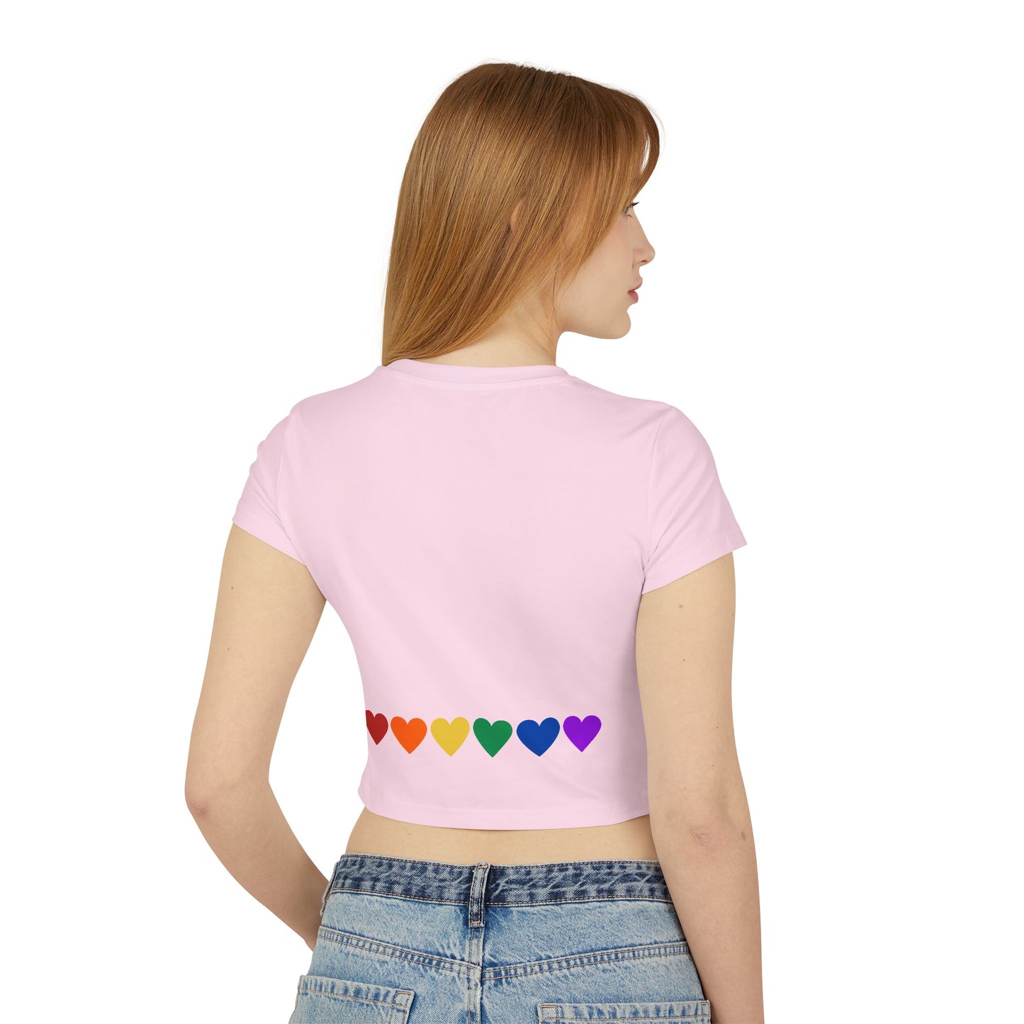 Rainbow Hearts - Baby Tee (Rainbow Hearts Collection)