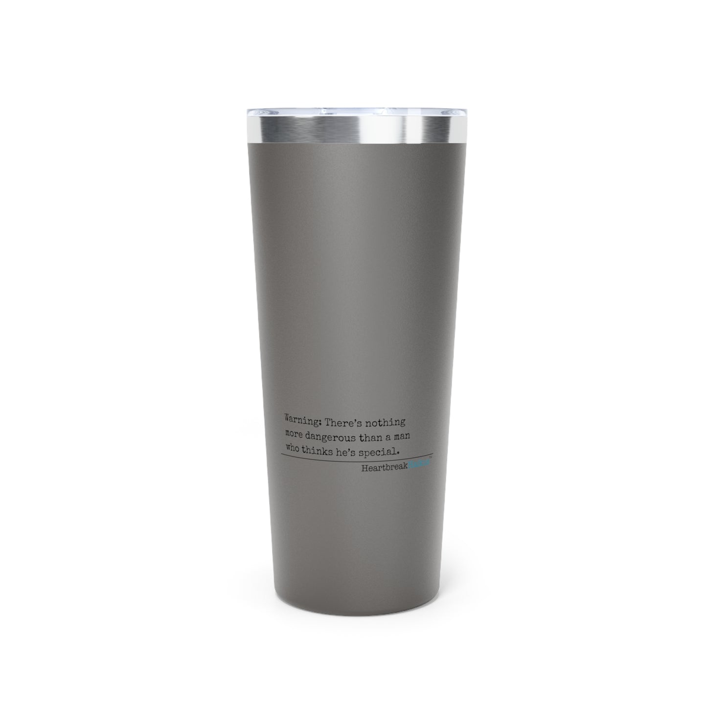 Warning: Toxic Special Man Haiku - 22oz copper-insulated travel tumbler