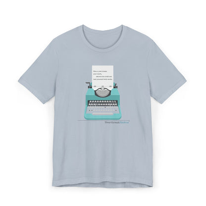 Heal Yourself with Words Haiku - Lightweight Jersey T-Shirt