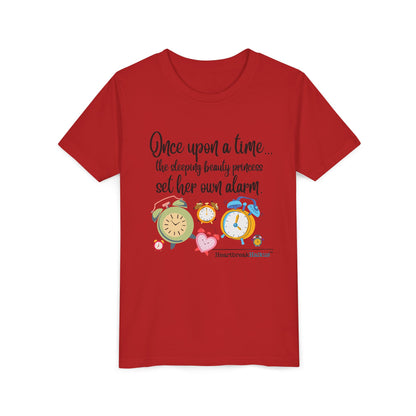 Sleeping Beauty's Alarm Haiku - Youth Short Sleeve Tee