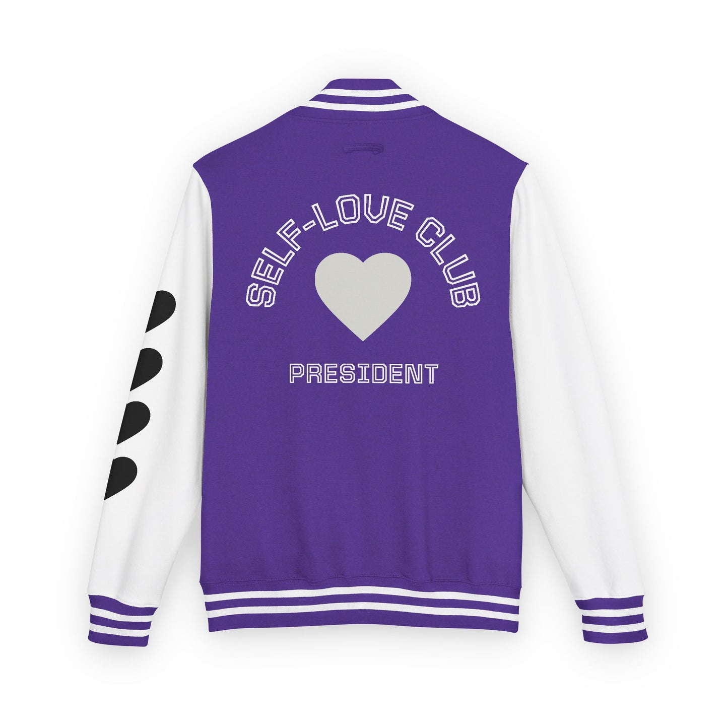 Self-Love Club President - Letterman-Style Jacket