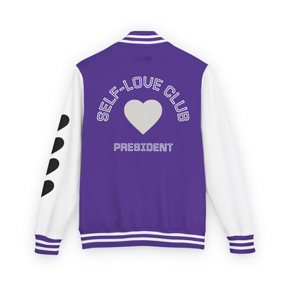 Self-Love Club President - Letterman-Style Jacket