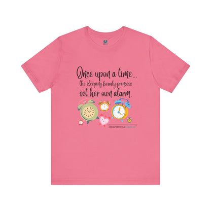 Sleeping Beauty's Alarm Haiku - Short Sleeve T-Shirt