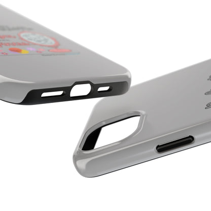 Harbinger of Happiness Tough Phone Cases (light grey)