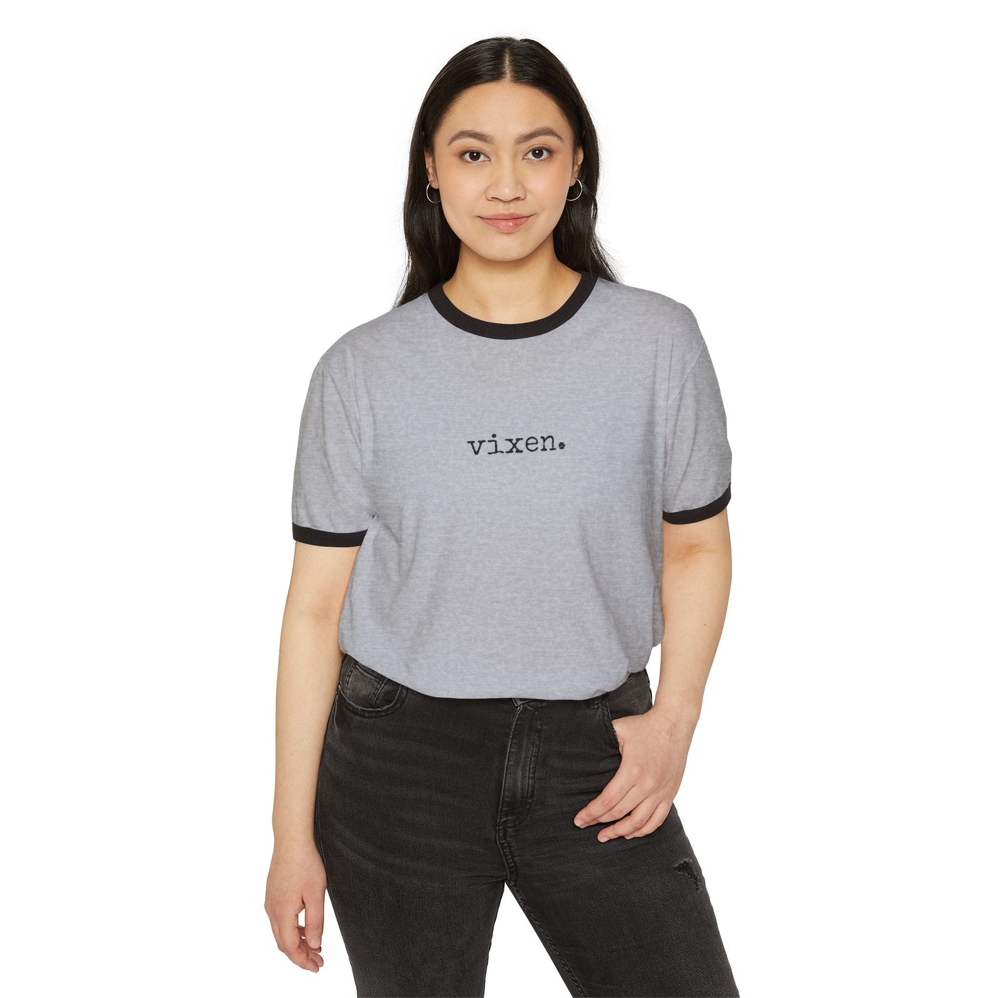 Vixen. University Ringer Tee - (The One Word Collection)