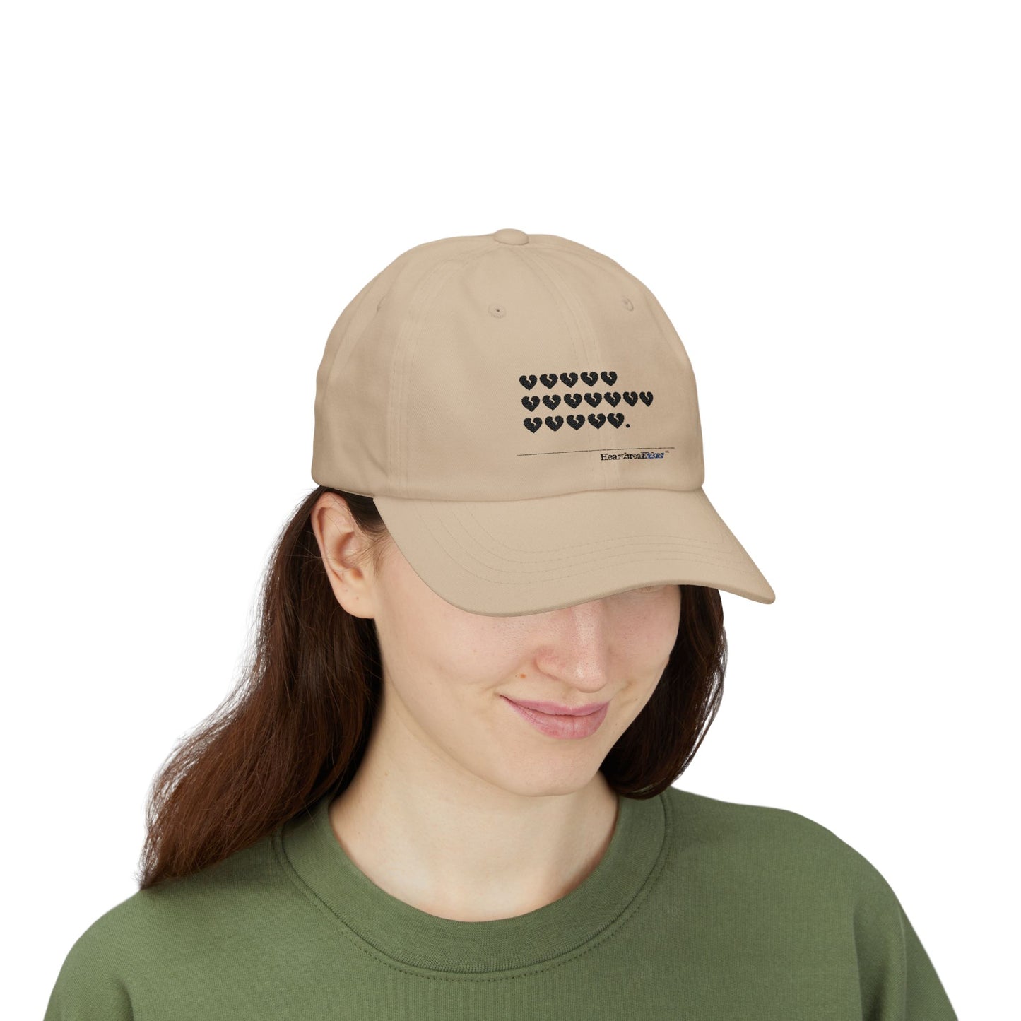 Hieroglyph Heartbreak Haiku - Classic Adjustable Cap (Only Hearts Collection)