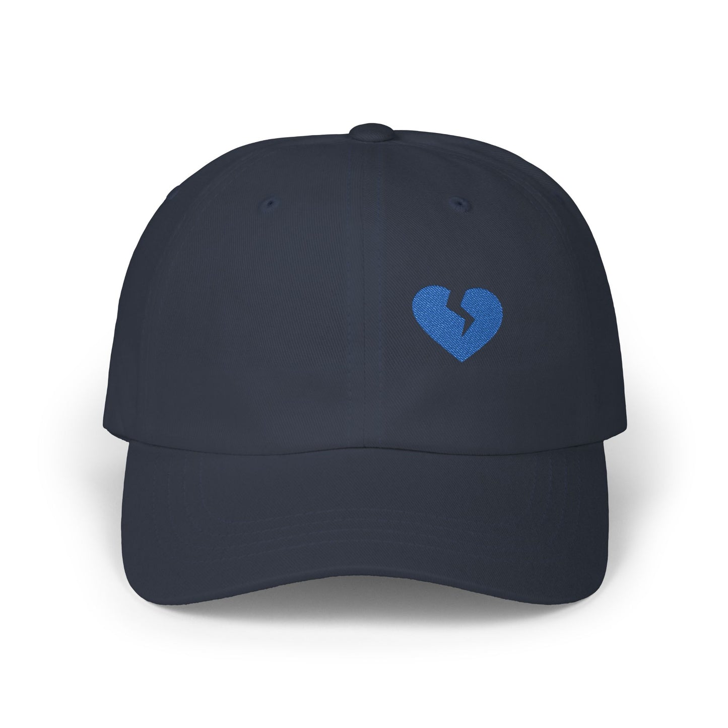 Solo Broken Heart (in Teal) - Classic Adjustable Cap (Only Hearts Collection)
