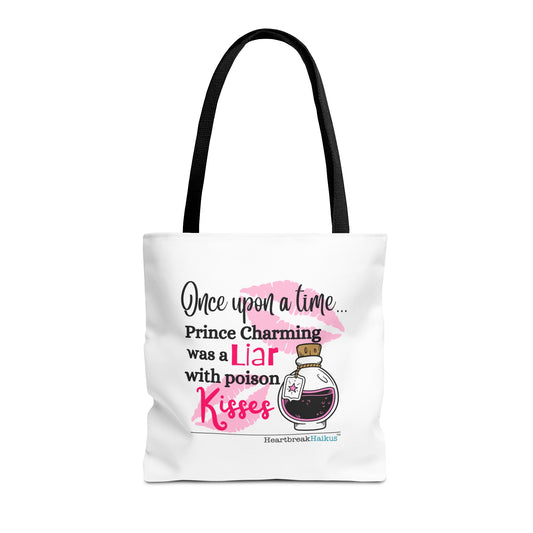 Prince Charming's Poison Kisses Haiku - Tote Bag (Dual-sided print)