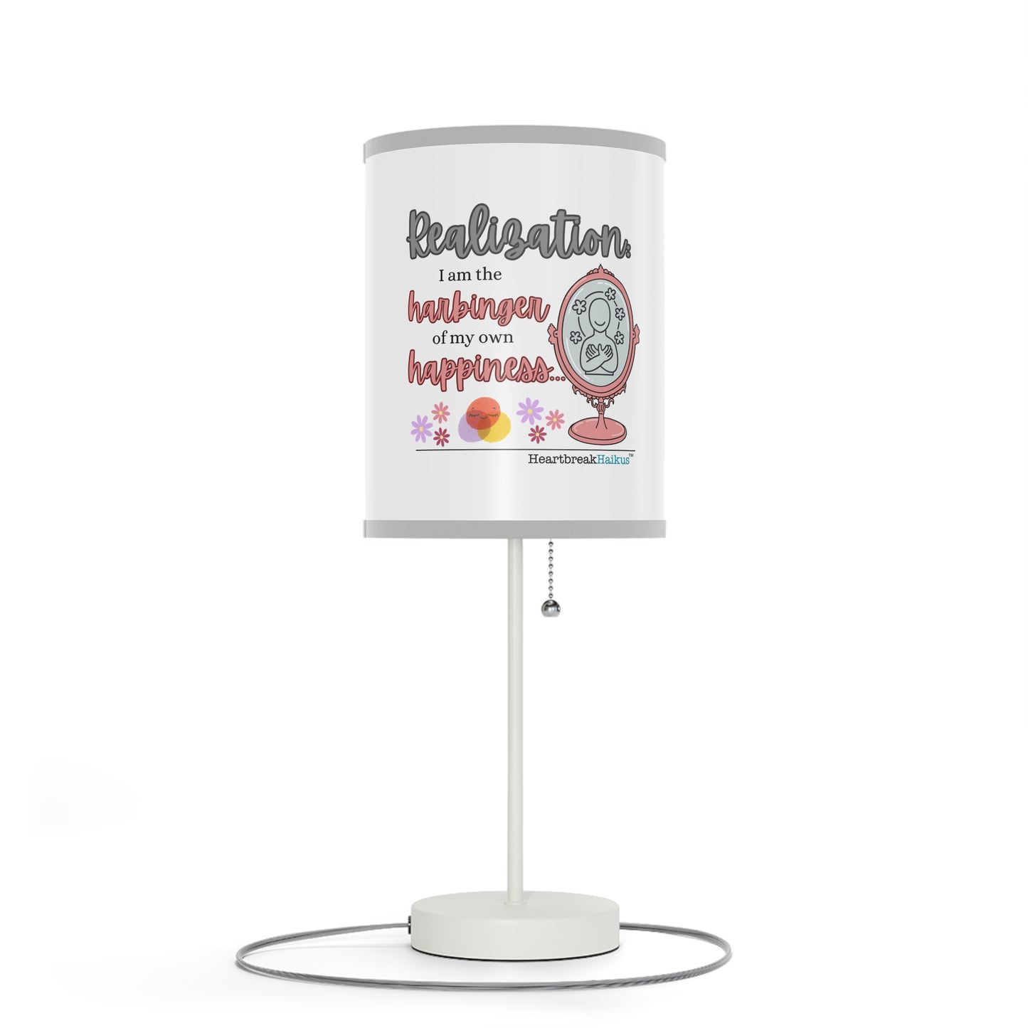 Harbinger of Happiness Haiku - Modern Table Lamp