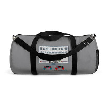 it's not me/you... - Duffel Bag (Gamer Gray)