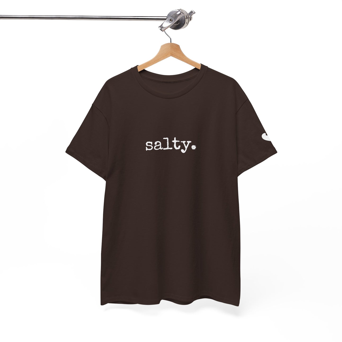 Salty. Graphic Tee — Minimalist T-Shirt (The One Word Collection)