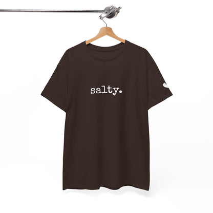 Salty. Graphic Tee — Minimalist T-Shirt (The One Word Collection)