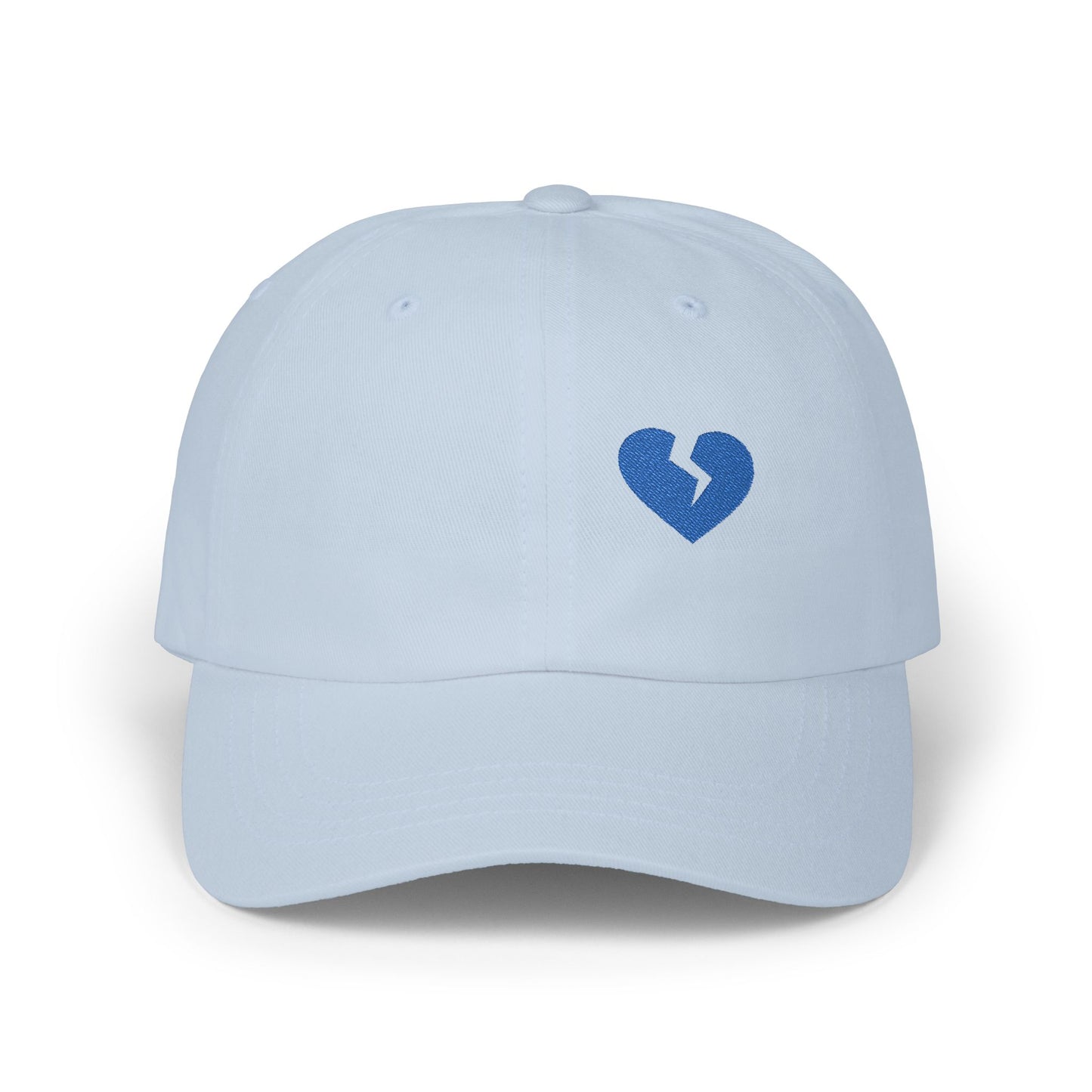 Solo Broken Heart (in Teal) - Classic Adjustable Cap (Only Hearts Collection)