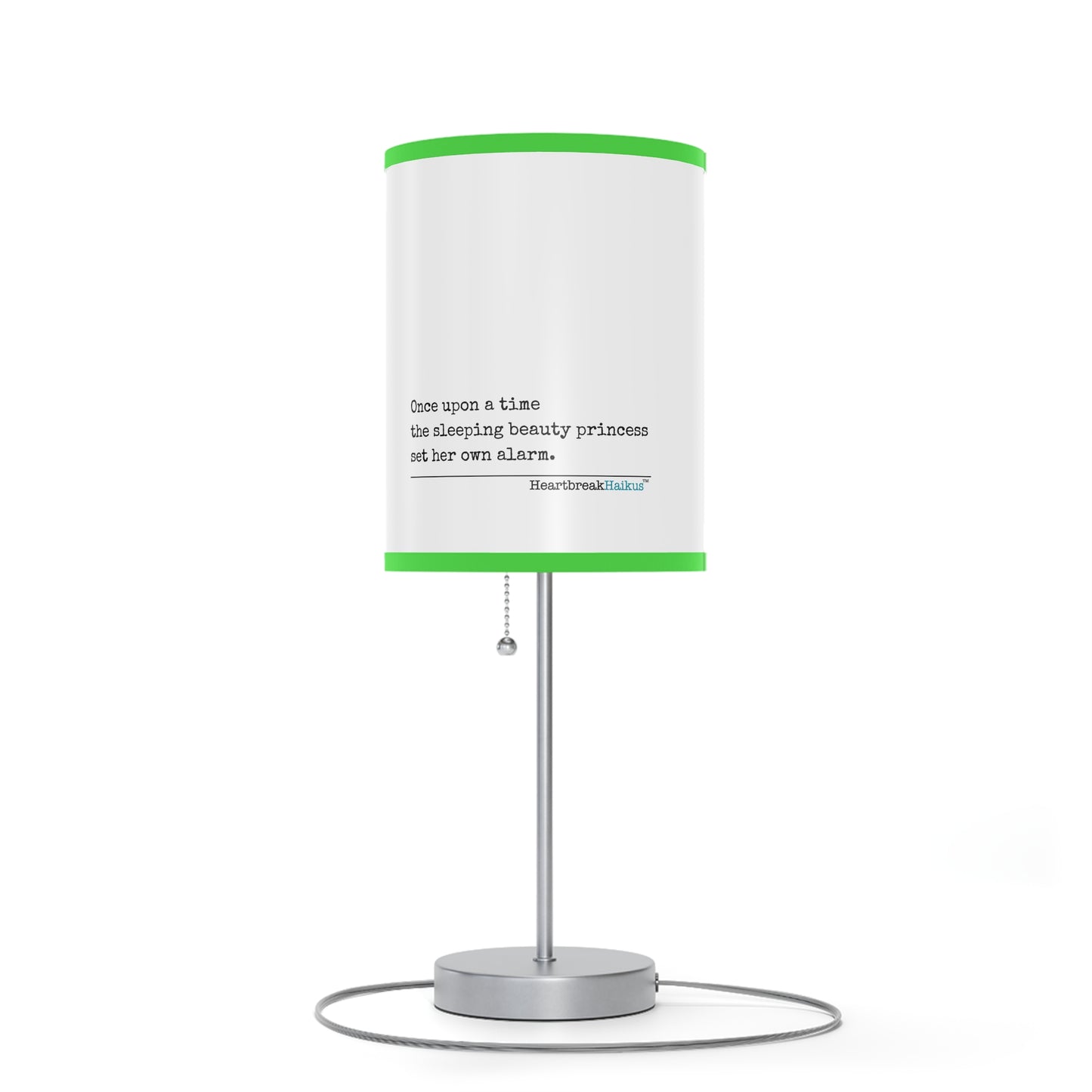 Sleeping Beauty's Alarm Haiku - Modern Table Lamp