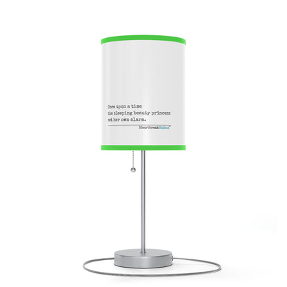 Sleeping Beauty's Alarm Haiku - Modern Table Lamp