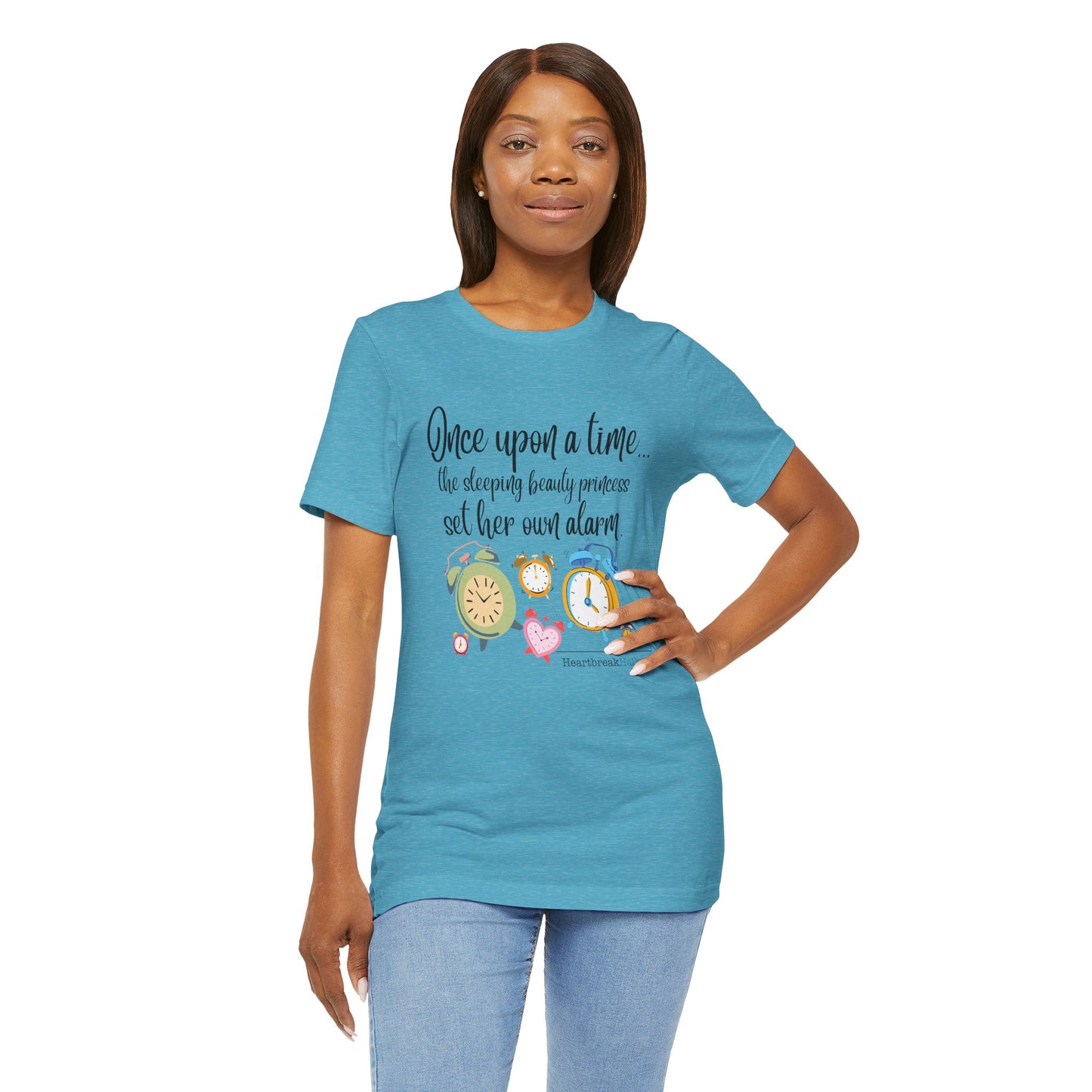 Sleeping Beauty's Alarm Haiku - Short Sleeve T-Shirt