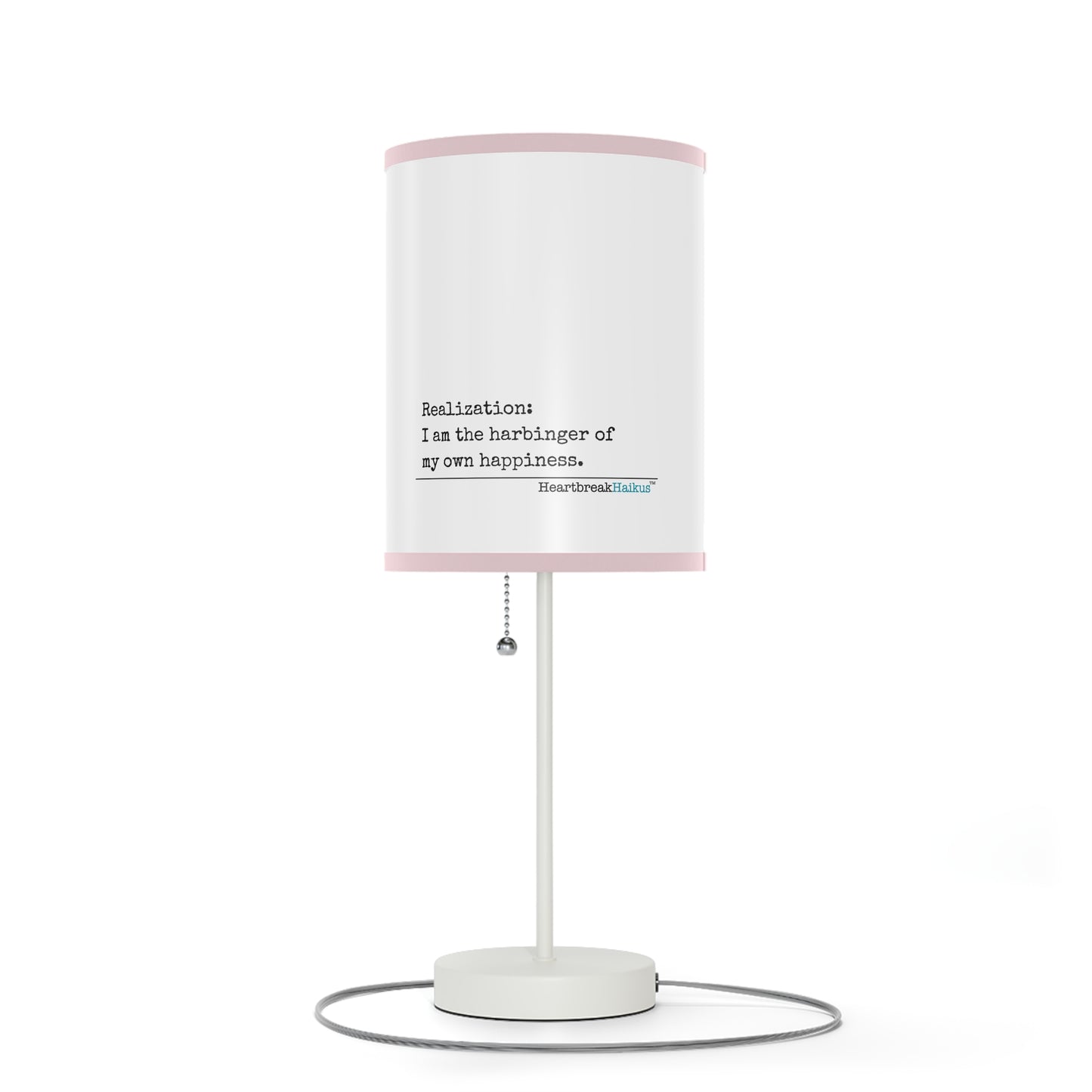 Harbinger of Happiness Haiku - Modern Table Lamp