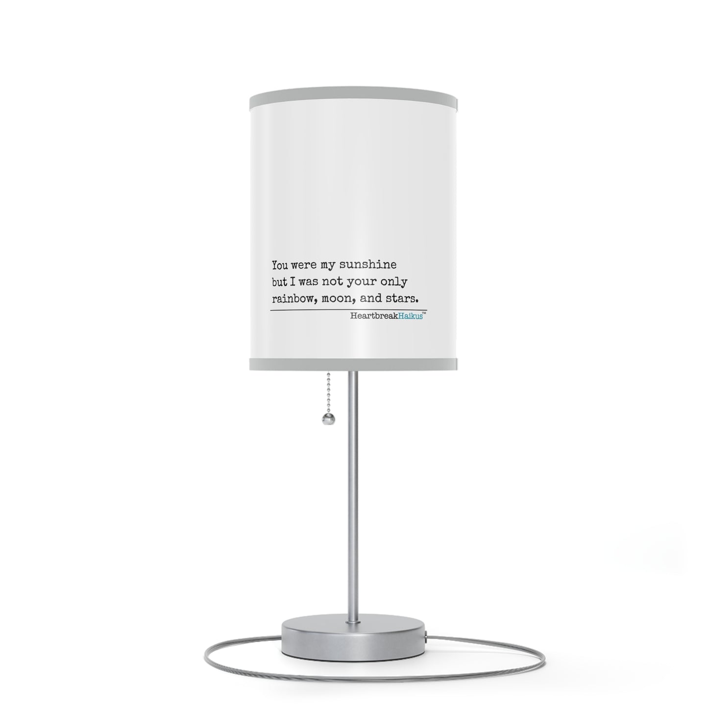 You Were My Sunshine Haiku - Modern Table Lamp (Summer 2025 Collection)