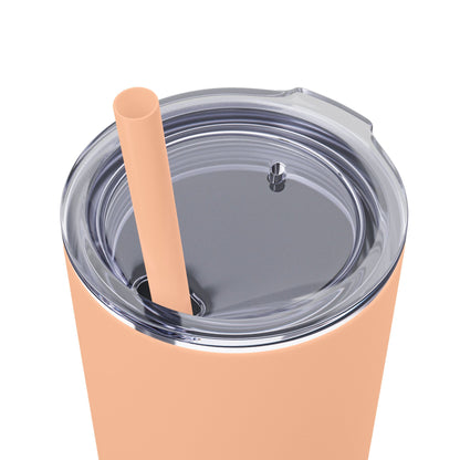 Sleeping Beauty's Alarm Haiku - Skinny Venti Tumbler with Eco-Friendly, Reusable, Matching Straw, 20oz