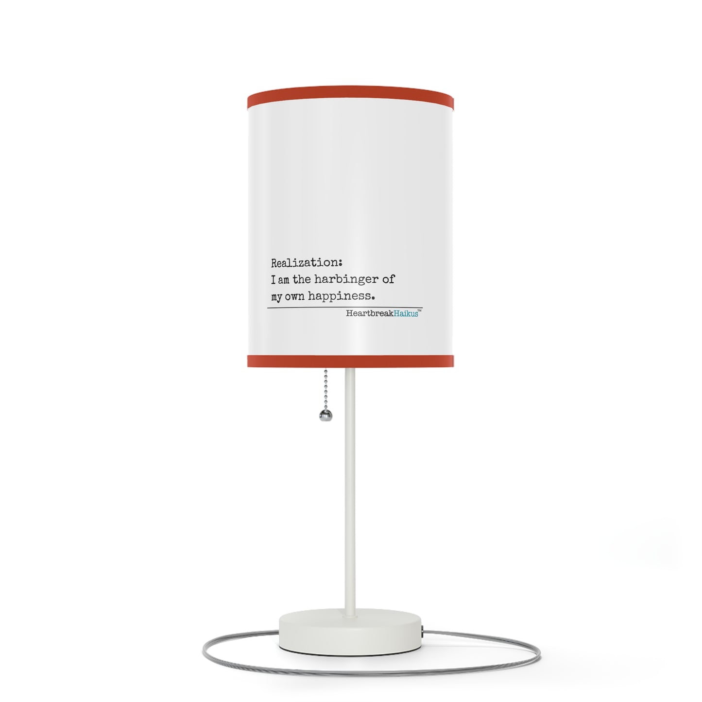 Harbinger of Happiness Haiku - Modern Table Lamp