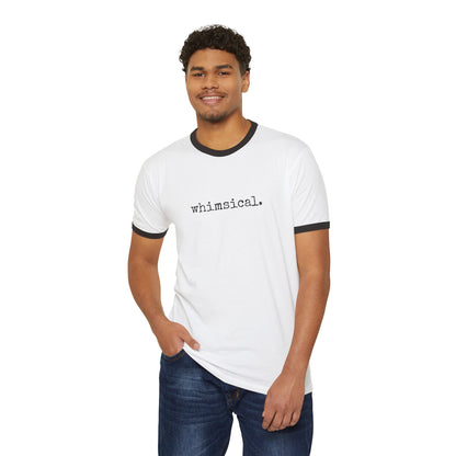 Whimsical. University Ringer Tee - (The One Word Collection)
