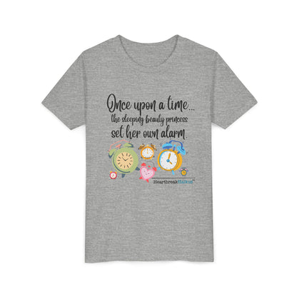Sleeping Beauty's Alarm Haiku - Youth Short Sleeve Tee