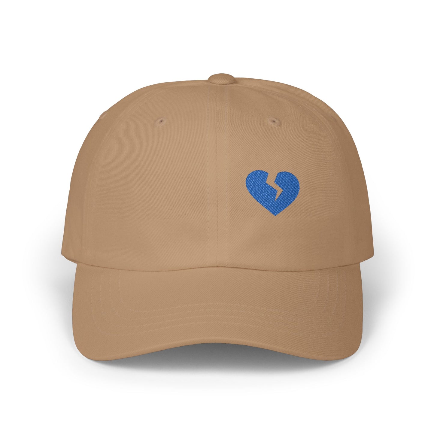 Solo Broken Heart (in Teal) - Classic Adjustable Cap (Only Hearts Collection)