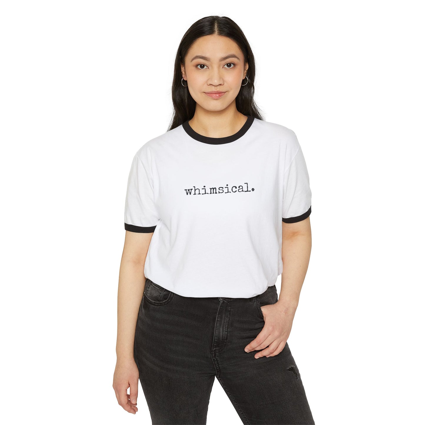 Whimsical. University Ringer Tee - (The One Word Collection)