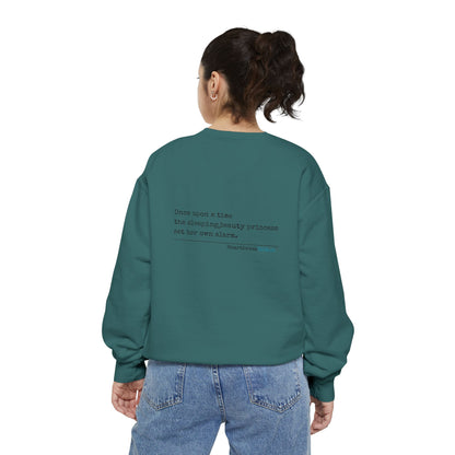 Luxurious comfort and style are what this unisex, garment-dyed sweatshirt is all about. It's made with 80% ring-spun cotton and 20% polyester and the fabric is 3-end garment-dyed, ring-spun, color-blast fleece with a 100% cotton face. Each sweatshirt come