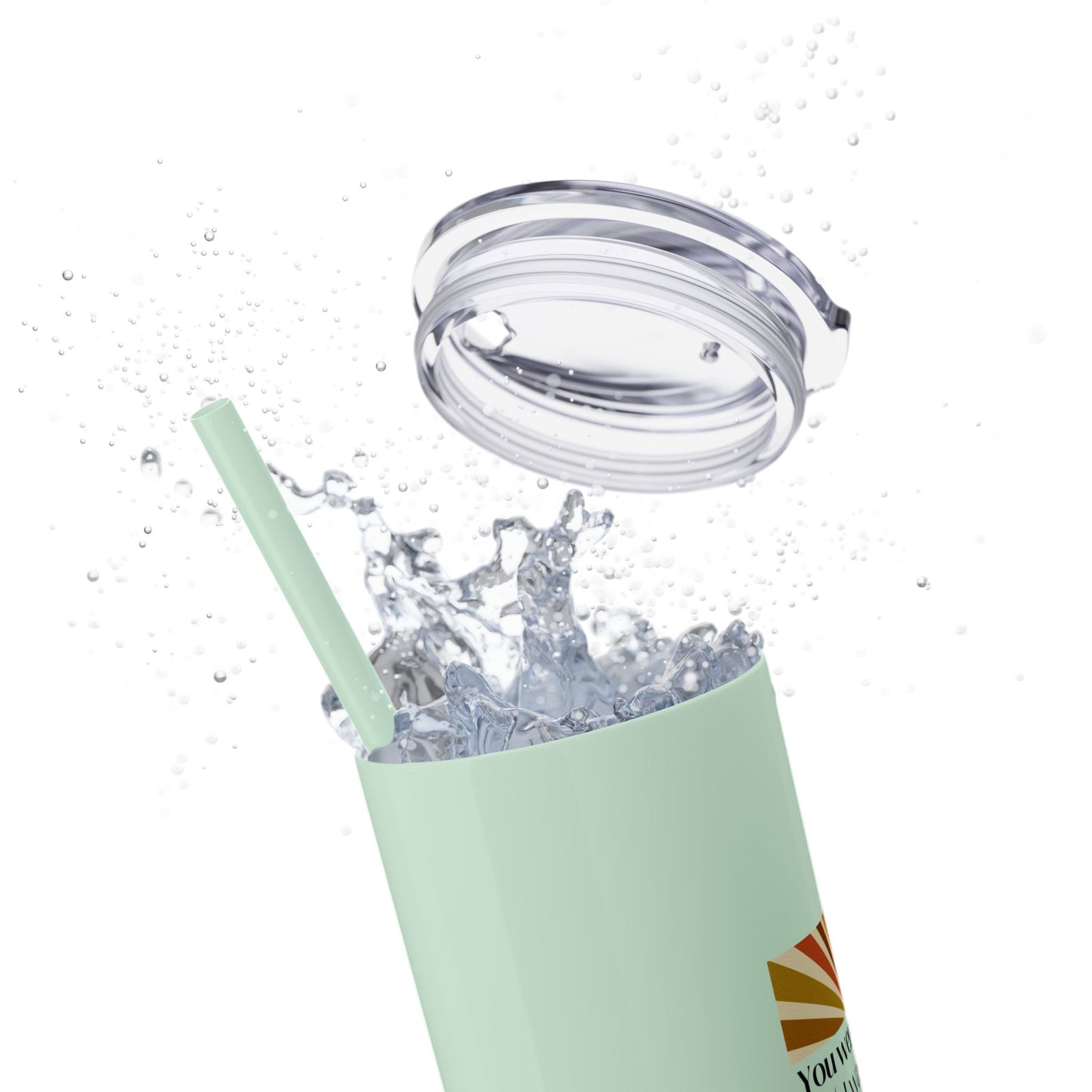 You Were My Sunshine Haiku - Skinny Venti Tumbler with Eco-Friendly, Reusable, Matching Straw, 20oz