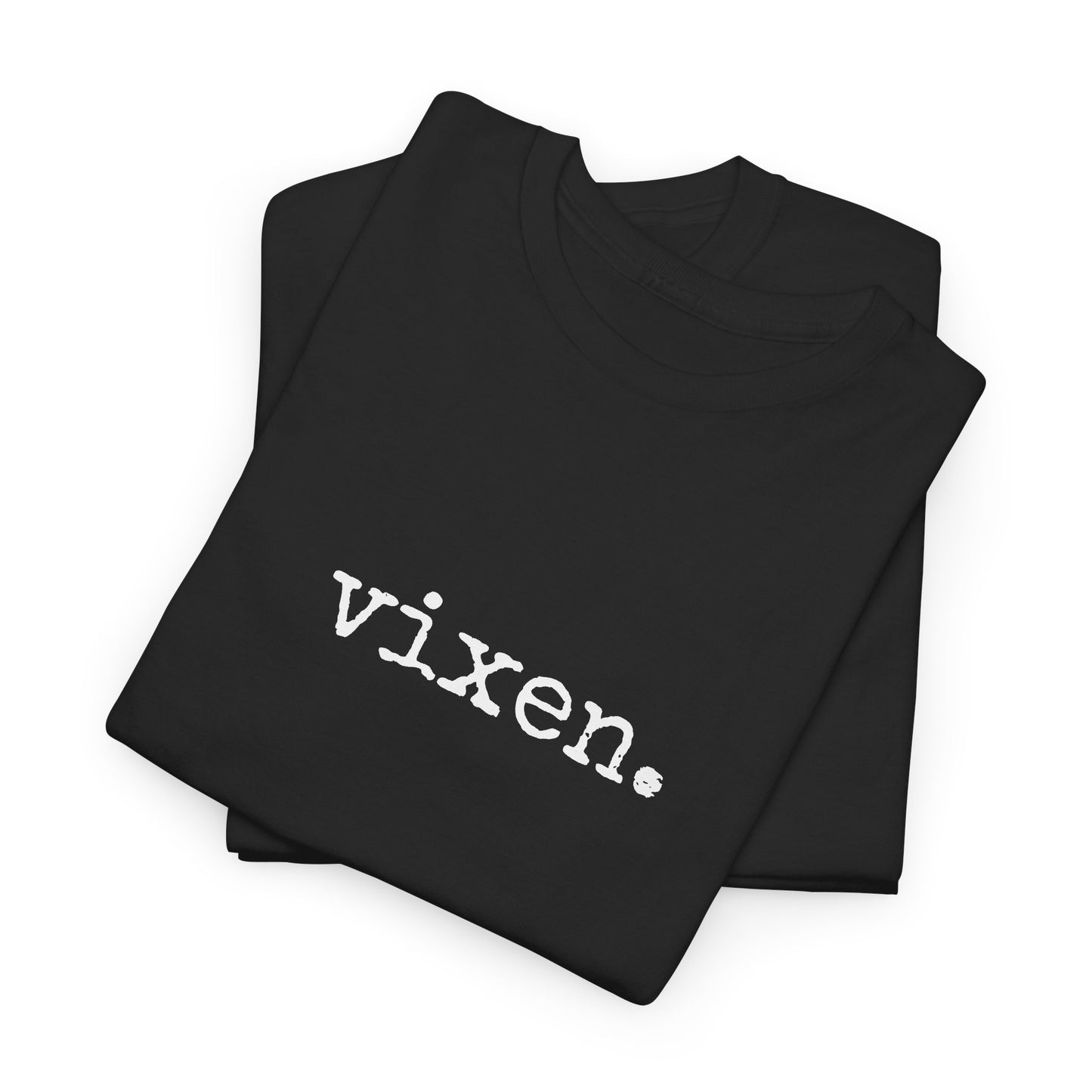 Vixen. Graphic Tee — Minimalist T-Shirt (The One Word Collection)
