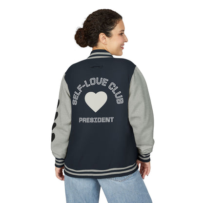 Self-Love Club President - Letterman-Style Jacket